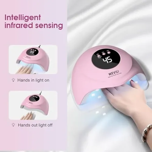 Lámpara De Uñas Led Uv, Secadora De Uñas De 72 W