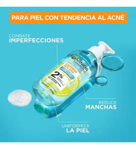 Garnier Gel De Limpieza Anti-imperfecciones 200 Ml