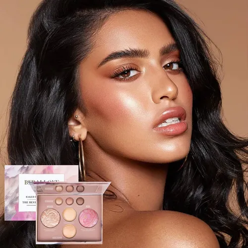 Paleta De Maquillaje 7 Colores Baked – 3 Sombras Neutras +