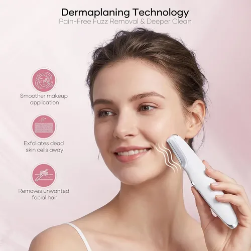 Dermaplaning Eléctrico Para Mujer Difonkr 6 Cuchillas