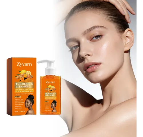 Gel Exfoliante Con Cúrcuma Y Vitamina C Corporal