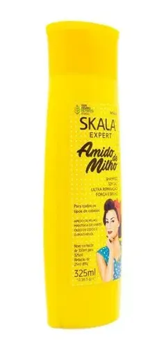 Skala Amido De Milho Shampoo Acondicionador Vegano Cabello
