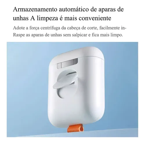 Cortador De Uñas Eléctrico Seemagic Con Luz Auxiliar