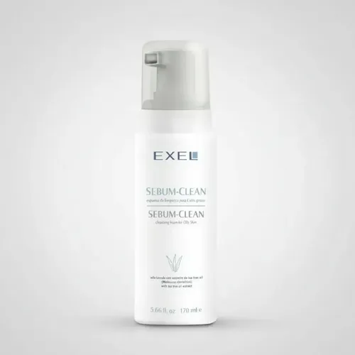 Espuma De Limpieza Exel Sebum Clean Para Cutis Graso 170ml