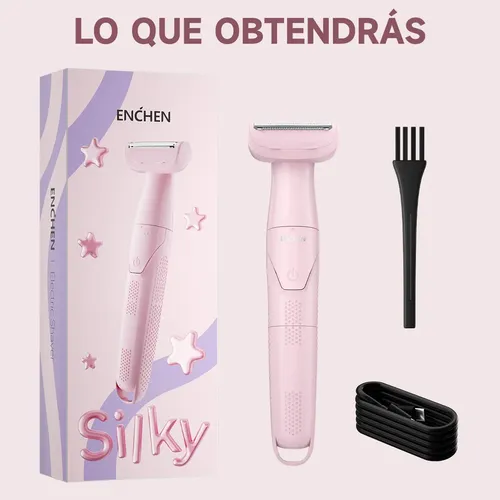 Depiladora Para Bikini Mujer 3 En 1 Recargable Portátil Electrica Rasuradora Húmeda O Seca Adecuado Para Partes Íntimas Zona Axilas Y Todo El Cuerpo Enchen