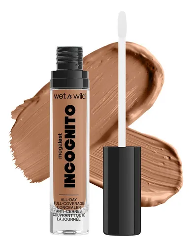 Corrector Rostro Megalast Incognito Full-coverage Concealer Tono 1111902 Light Medium