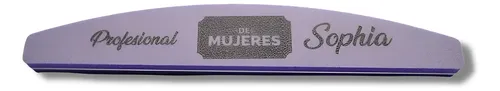 Buffer Profesional Demujeres para Uñas, Color Violeta