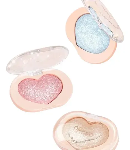 Iluminador Sombra Heart Efecto Diamante Brillo Intenso 05