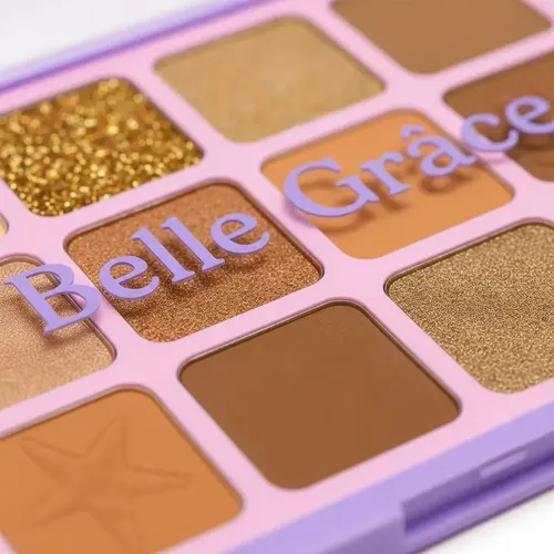Paleta Tono 01 Sombras De Ojos 12 Colores Mate Brillante Maquillaje Rostro Veoquiero
