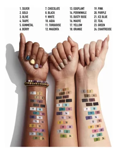 Delineador De Ojos Retractil Metalizado Nyx Epic Wear Coliri