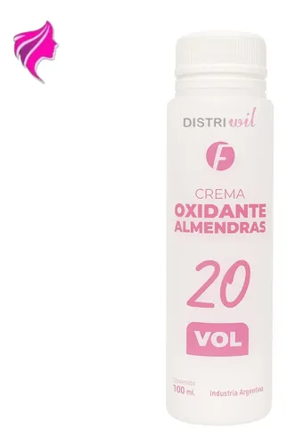 Pack Crema Oxidante Almendras 20 Vol Frilayp 100cc X 24uni