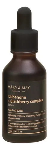Sérum Mary & May Idebenona Blackberry Antioxidante 30 ml