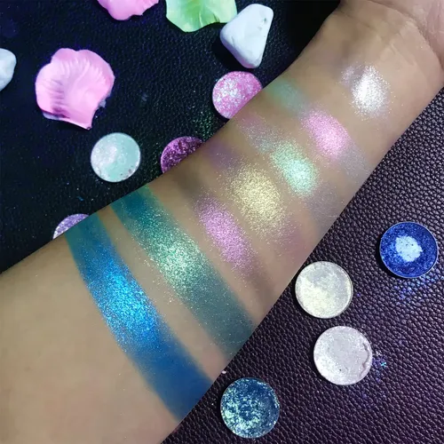 Beuself Sombra Glitter Royal #6e Azul Holográfica