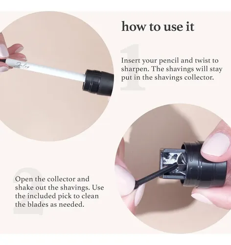 Sacapuntas De Maquillaje Julep Para Delineadores Y Lápices