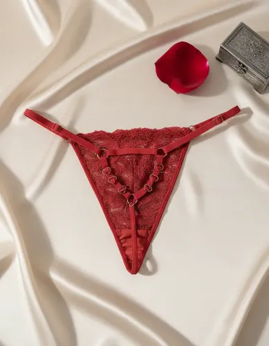 Bombacha Flower Corazón Corazoncitos Mujer Lencería Sexy