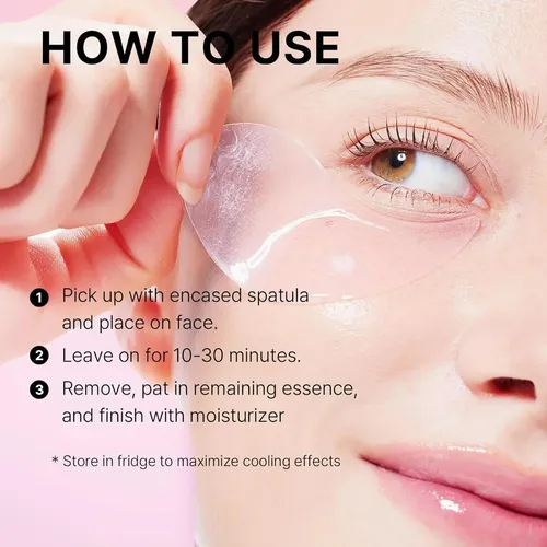 Mascarillas Para Ojos Hinchados Y Ojeras: Parche Hidratante
