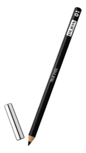 Lápiz Delineador De Ojos Pupa True Eyes Color Intense black