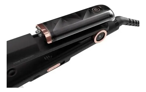 Planchita de pelo Bellissima Imetec My Pro Steam B28 100 negra y cobre