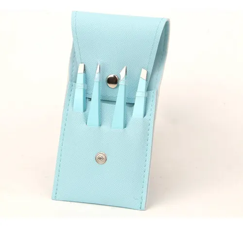 Juego De Coloridos Clips Para Cejas De Acero Inoxidable, Col