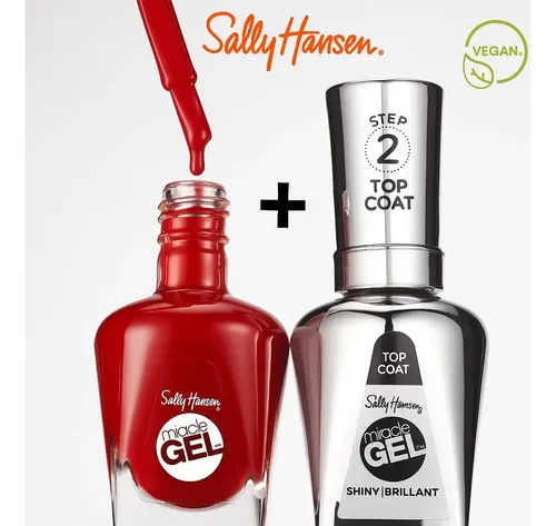 Esmalte De Uñas Sally Hansen Miracle Gel 14.79 Ml Rojo