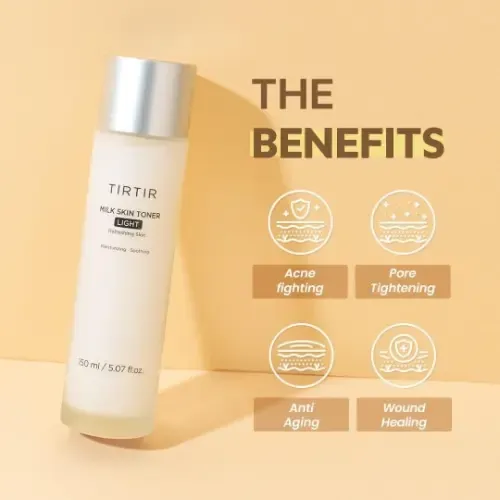 Tirtir Milk Skin Toner Light 150ml Tónico Coreano