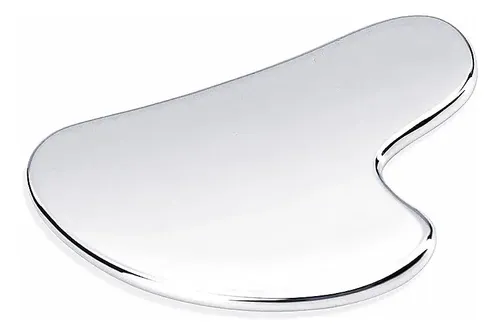 Herramienta Facial Gua Sha Squligt De Acero Inoxidable Plate