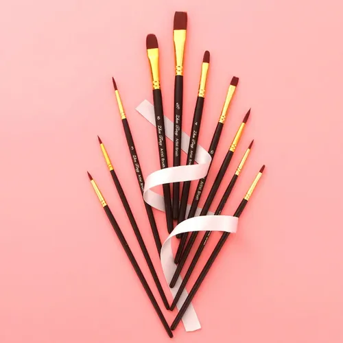 Kit De Maquillaje De Paleta De Pintura Con Pinceles De