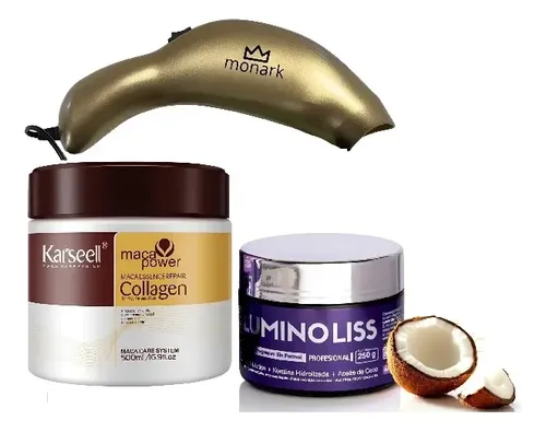 Monark Potenciador Tratamiento Capilar + Alisado + Nutricion