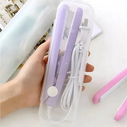 Planchita Mini Para Flequillo Pelo Cartera O Viaje Colores