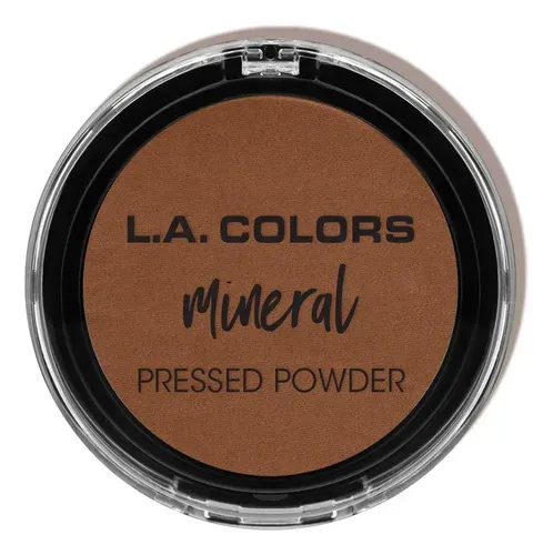 Polvo Compacto Mineral Pressed Powder L.a. Colors Ebony