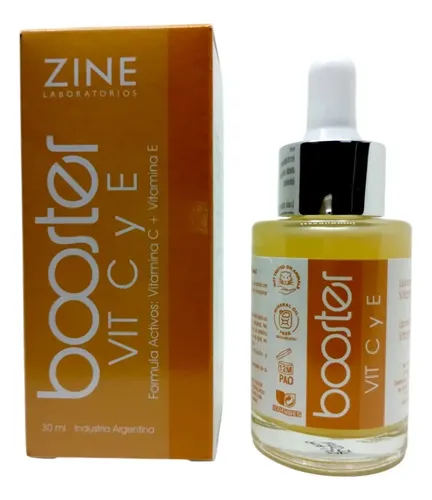 Booster Vitamina C Y E Antioxidante Oil Free 30ml Zine