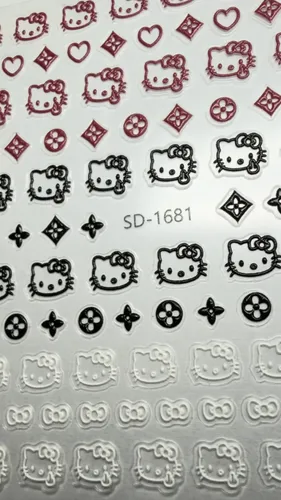 Stickers 5d O 6d Para Decoración De Uñas Ver Variantes