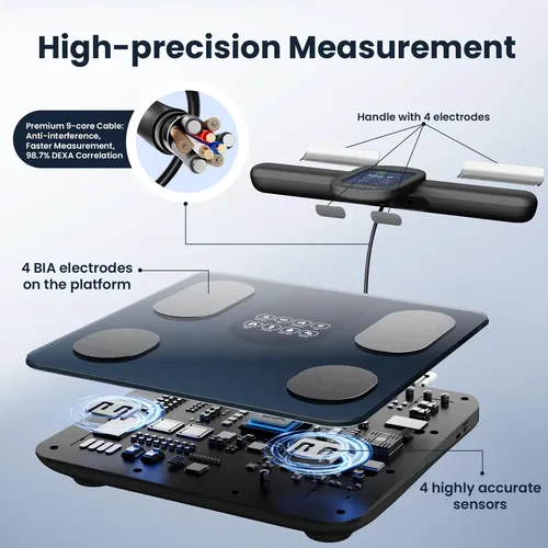 Balanza Digital Yinolife Fg2305ulb De 8 Electrodos Precision