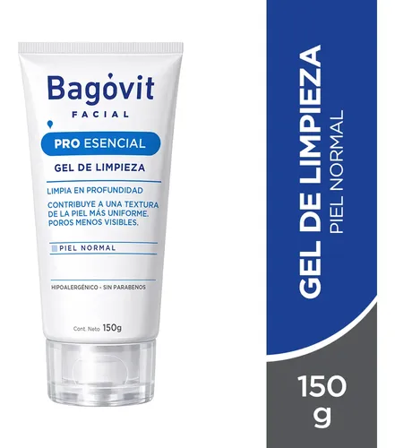 Bagovit Facial Pro Esencial Gel De Limpieza Piel Suave