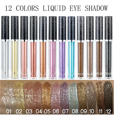 Sombras Líquidos Glitter-ojos Dekrion 08#light-blue