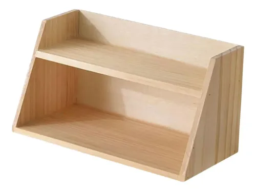 Taza Organizadora De Encimera De Madera Que Ahorra Espacio,