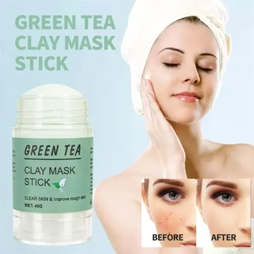 Mascarilla De Té Verde En Barra Sin Poros, Arcilla ^.^