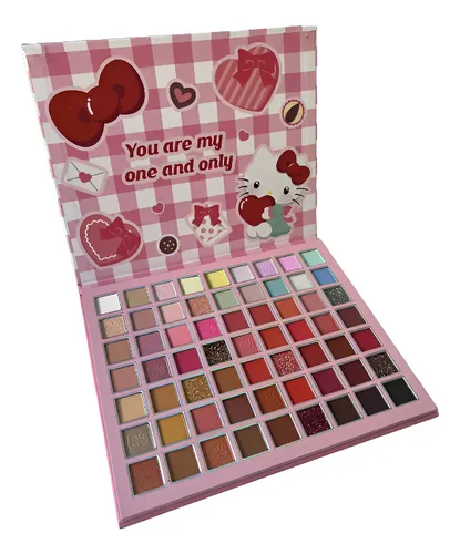 Paleta De Sombras Para Ojos Hello Kitty Infantil Regalo