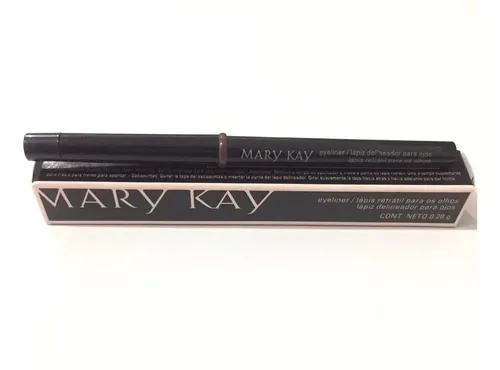 Lápiz de ojos retráctil Mary Kay, impermeable, color marrón oscuro