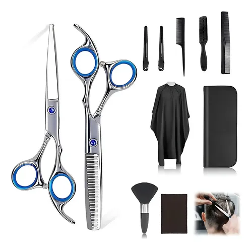 Kit Profesional De Tijeras Para Peluquería Y Corte De