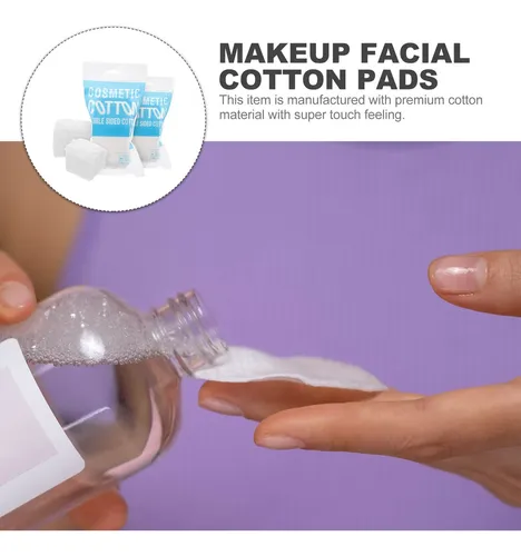 200pcs Discos De Algodón Para Maquillaje Removedor De Rostro
