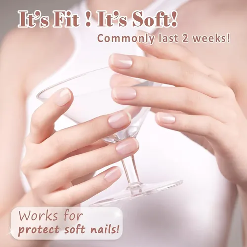 Gelmala Kit Uñas Gel Semi-curadas Frosty Glacier