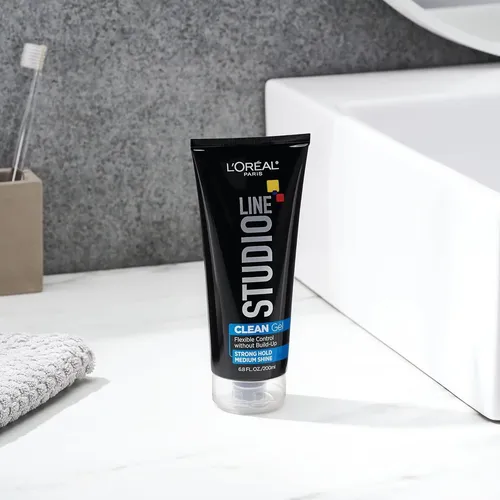 Gel Fijador Fuerte L’oreal Studio Line Clear Minded 6.8 Oz