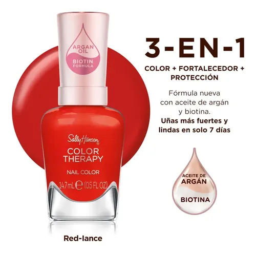 Sally Hansen Esmalte Color Therapy 340 Red-lance