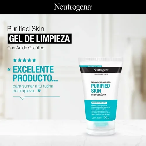 Gel De Limpieza Neutrogena Purified Skin X 150 Gr.