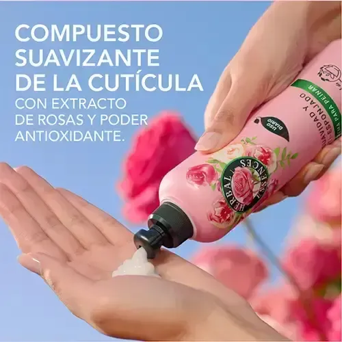 Crema Peinar Suavidad Anti Esponjado 300ml Herbal Essences