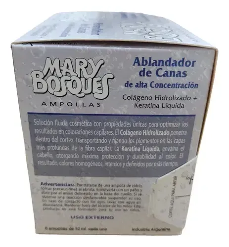 Ampolla Ablandador De Canas – Colageno + Keratina Liquida
