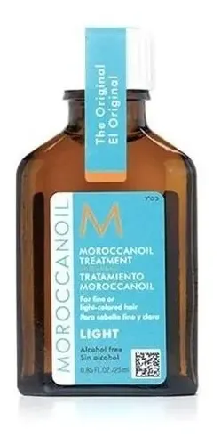 Aceite Capilar Moroccanoil Light Brillo Ligero 25ml