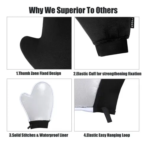 Kit De Autobronceado 4 En 1, Guantes Y Aplicador, Anti