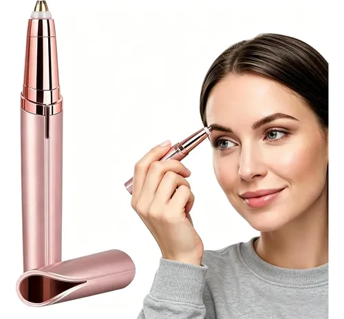 Depiladora Eléctrica Cejas Recargable Sin Dolor Mujer